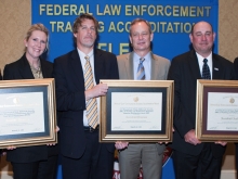 Mark Haucke, Ph.D.; Laureen Stephens-Rice; Tom Haycraft; Kevin Bauer, Director, DSS OTPS; Jim Sutton; Tim Parkman Mark Haucke, Ph.D.; Laureen Stephens-Rice; Tom Haycraft; Kevin Bauer, Director, DSS OTPS; Jim Sutton; Tim Parkman
