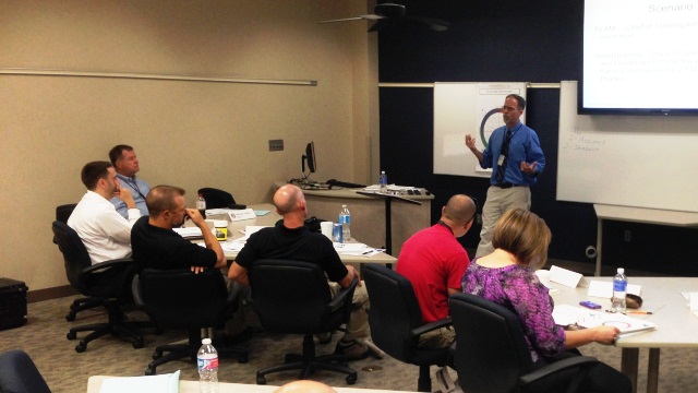 Program Manager C.J. Ross teaches the Assessor Training Program Program Manager C.J. Ross teaches the Assessor Training Program