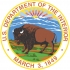 U.S. Deparment of the Interior March 3, 1849 seal