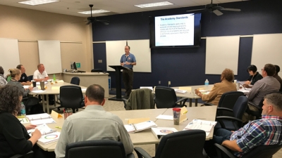 FLETA Program Manager CJ Ross instructs in the Assessor Training Program FLETA Program Manager CJ Ross instructs in the Assessor Training Program