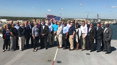 FLETA Board and Office of Accreditation aboard the USS Iwo Jima LHD 7 in Mayport, Florida