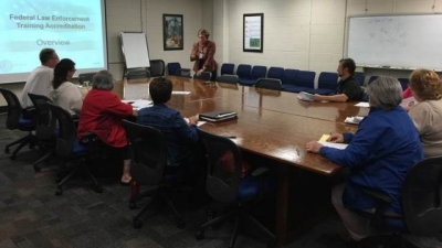 Federal Emergency Management Agency Center for Domestic Preparedness personnel in FLETA Fundamentals class Federal Emergency Management Agency Center for Domestic Preparedness personnel in FLETA Fundamentals class
