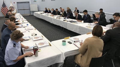 Members of the FLETA Board conduct business on Tuesday, November 6, 2018 Members of the FLETA Board conduct business on Tuesday, November 6, 2018