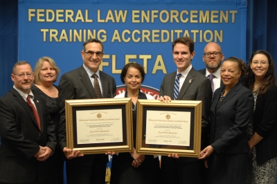 Richard Bussell, Accred Coor; Cathy Bridwell, Asst Dir; Donato Coyer, Asst Dir; Radha Sekar, Exec Assoc Dir; Jonathon Porter, CoS; Joseph Augeri, Chief, Accred & Policy; Sandra walker, Chief, ICE Dallas, Wendy McKean, Chief, Instr Mgmt