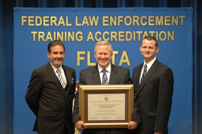 HR Development Specialist Michael Bierce; Training Director David Corwin; Accreditation Manager J.J. Hensley