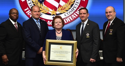 Treasury Inspector General for Tax Administration staff holding the FLETA accreditation certificate Treasury Inspector General for Tax Administration staff holding the FLETA accreditation certificate