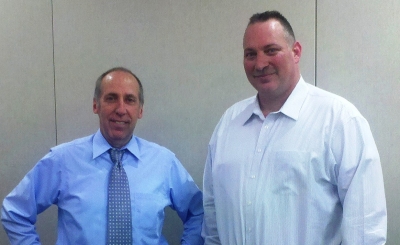 Jim Kirkpatrick, PhD (left) and FLETA Program Manager Billy McLeod (right) discuss return on expectations to the Training Officer's Consortium. Jim Kirkpatrick, PhD (left) and FLETA Program Manager Billy McLeod (right) discuss return on expectations to the Training Officer's Consortium.