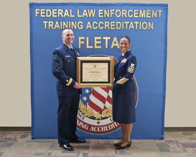 Lt. Jon McCamish, ATO SMTC; CPO Armena McNair, SMTC Lt. Jon McCamish, ATO SMTC; CPO Armena McNair, SMTC