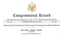 FLETA 20th Anniversary Congressional Recognition