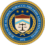 Bureau of Alcohol, Tobacco, Firearms and Explosives seal Bureau of Alcohol, Tobacco, Firearms and Explosives seal