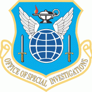 Air Force Office of Special Investigations logo Air Force Office of Special Investigations logo